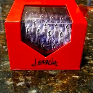 Jerry Garcia tie "Like a Twittering Machine"